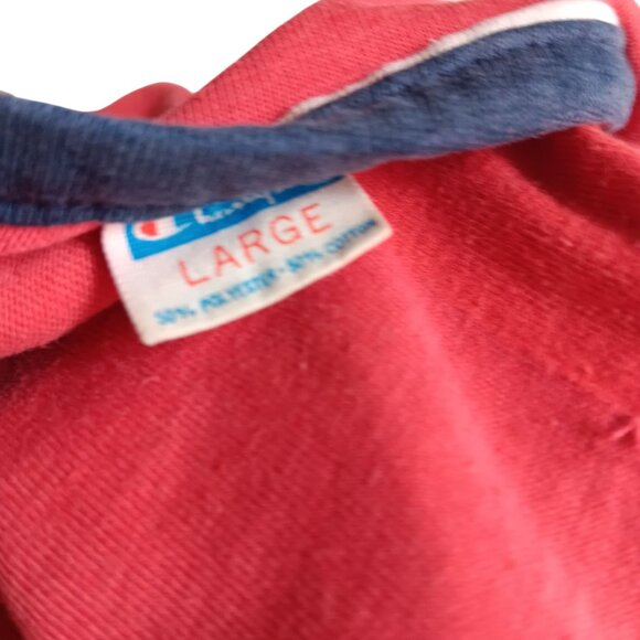 Single Stitch Vintage T-shirt Large 70s Chadron State Sleeveless Tank Champion - Picture 4 of 9